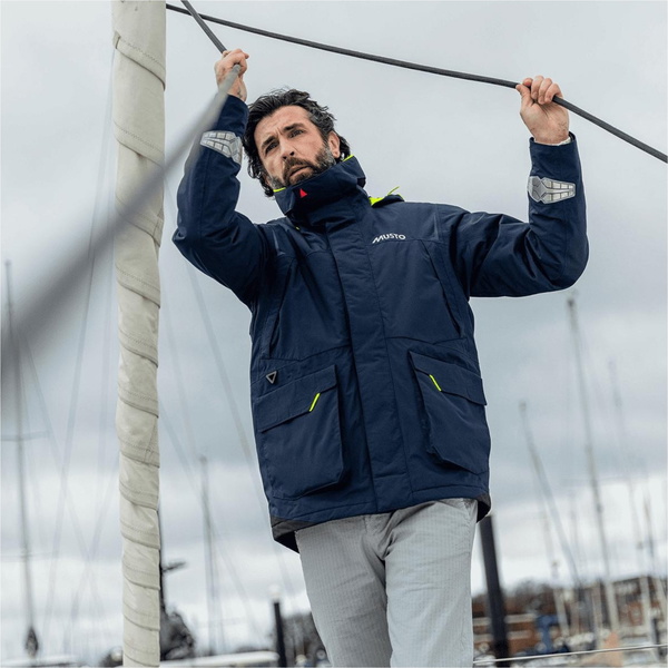 2025 Musto Mens BR1 Primaloft Channel Jacket 82579 - True Navy
